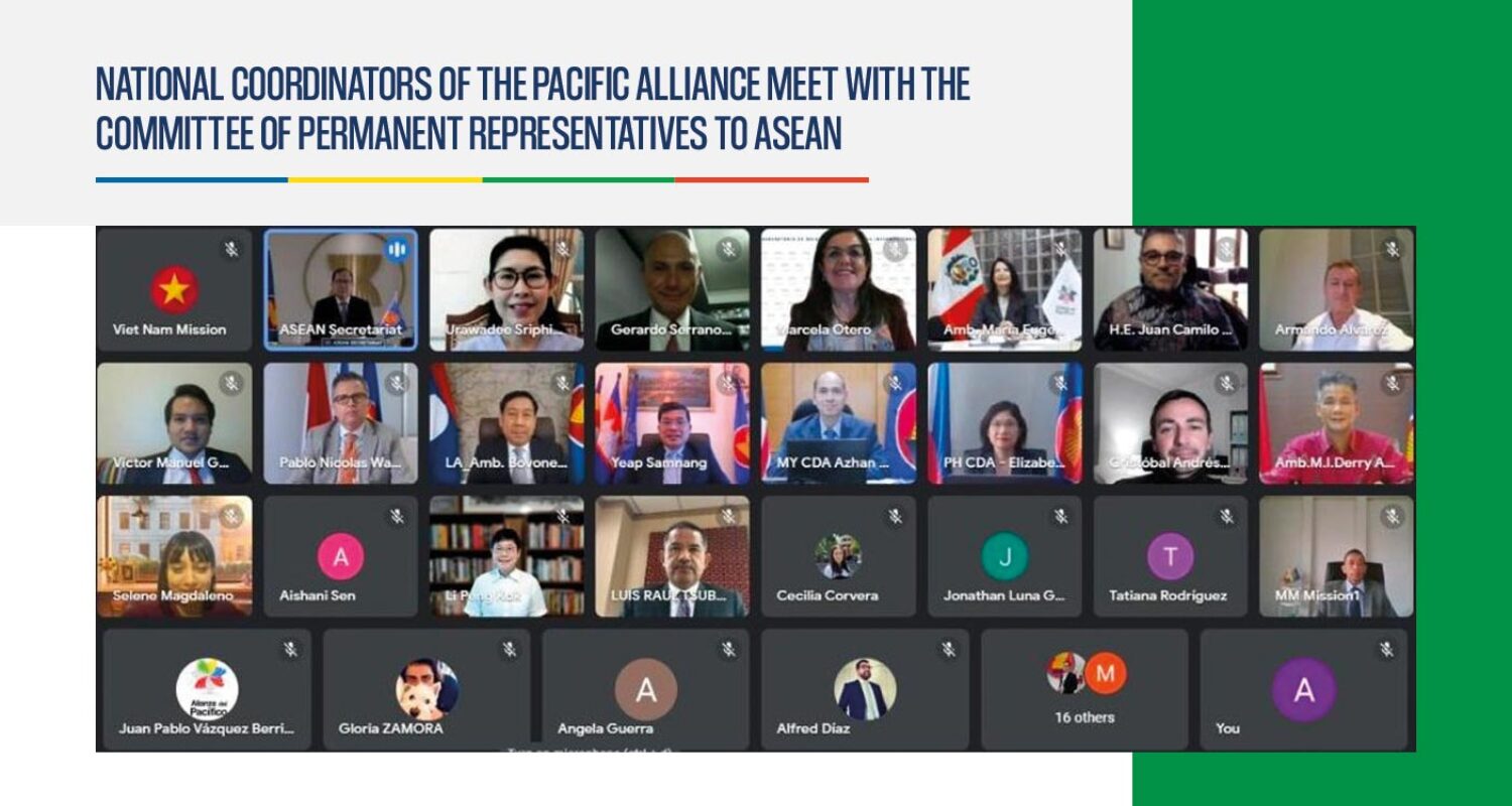 National Coordinators of the Pacific Alliance meet with the Committee of Permanent Representatives to ASEAN