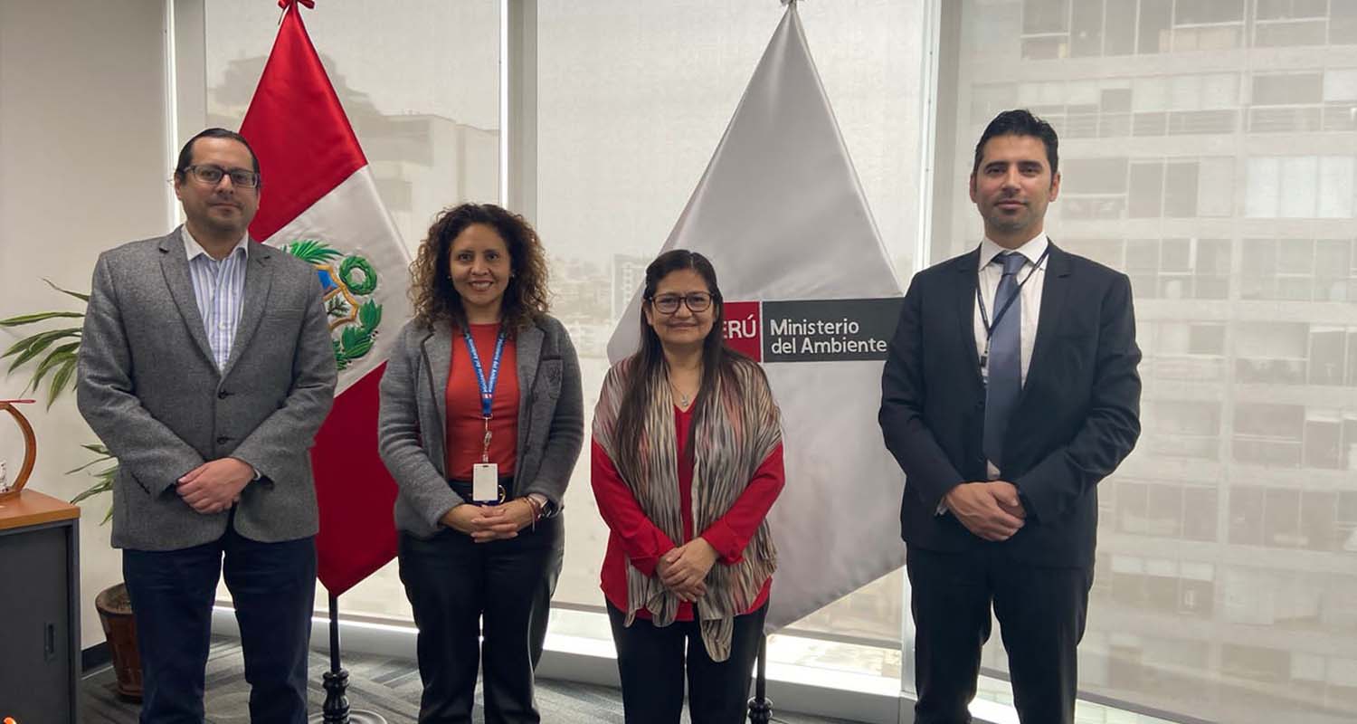 Coordination of the Technical Subgroup on MRV of the Pacific Alliance meets with the Vice Minister of the Environment of Peru