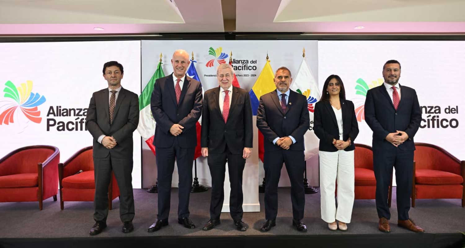 Se realiza la ceremonia de Traspaso de la presidencia pro tempore de la Alianza del Pacífico de Perú a Chile