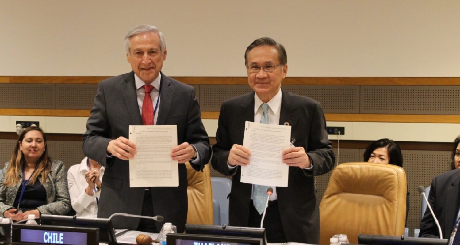Alianza del Pacífico y Asean adoptaron hoy en Nueva York un amplio marco  de trabajo para la cooperación